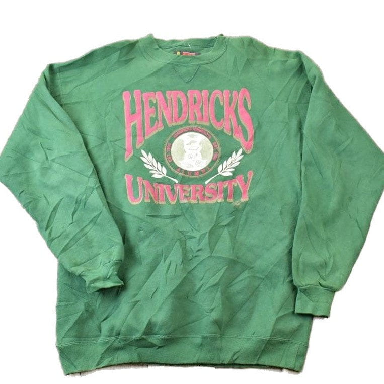 Vintage 1990s Hendricks University Collegiate Crewneck Men's Large