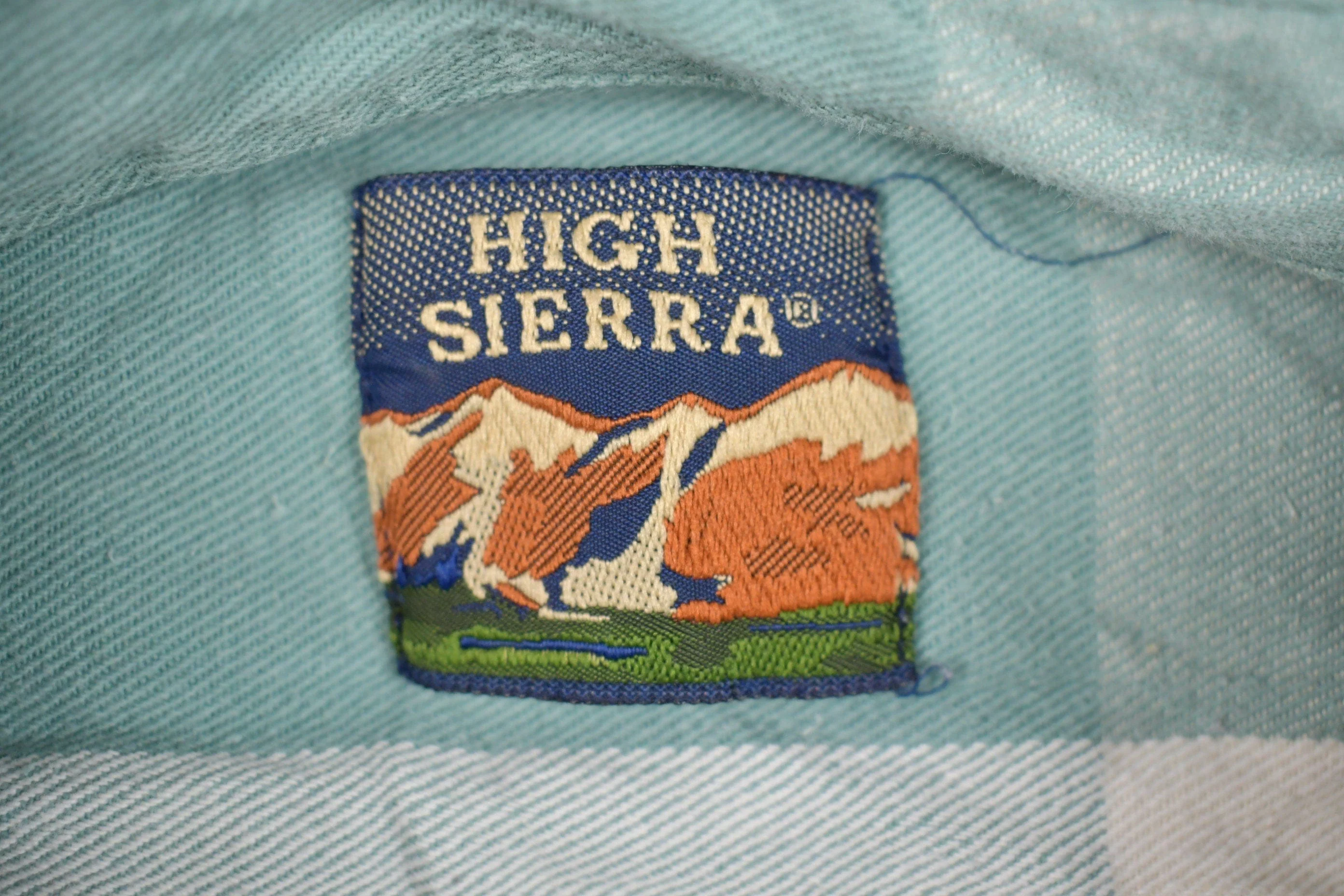 Vintage 1990s High Sierra Plaid Button Up Shirt Men's Large - Image 3