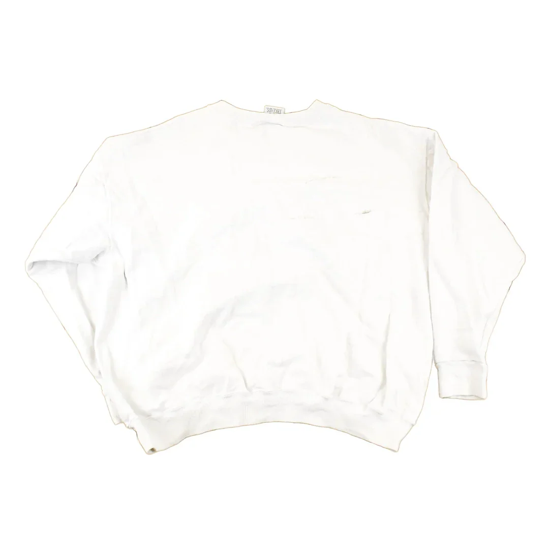 Vintage 1990s Hit The Jackpot Gamblers Crewneck Sweatshirt Mens XL - Image 2