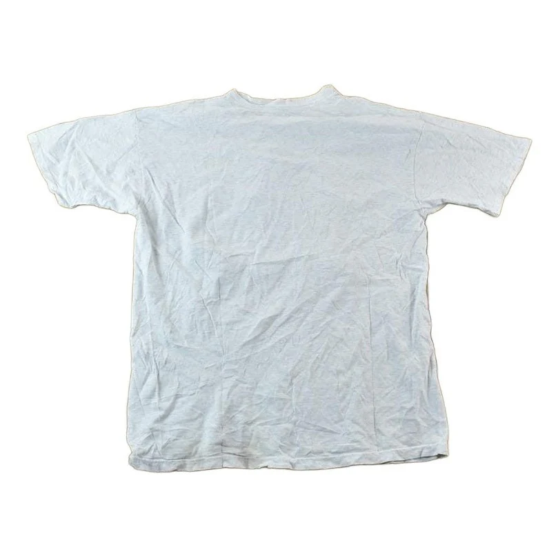 Vintage 1990s Hokies College Bird Single Stitch T-Shirt Men's Large - Image 2