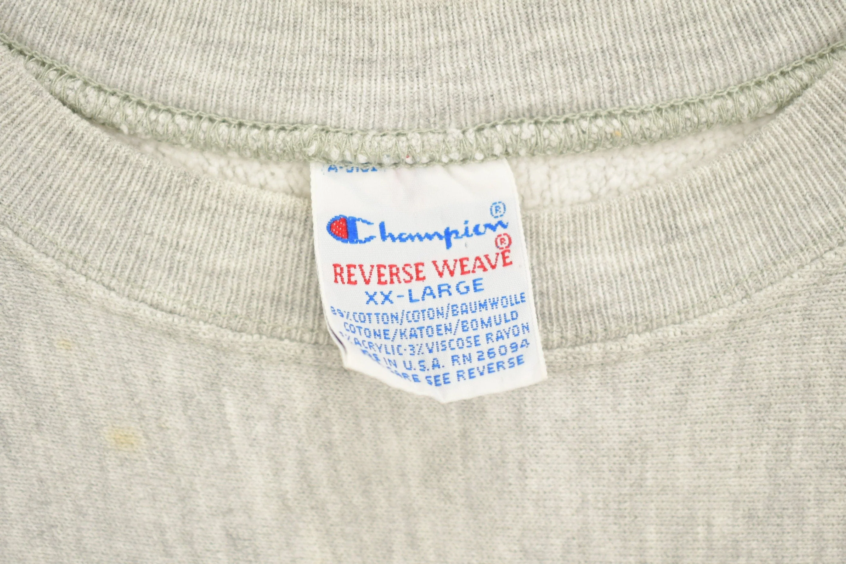 Vintage 1990s Holy Cross Reverse Champion Weave Crewneck Men's L - Image 7