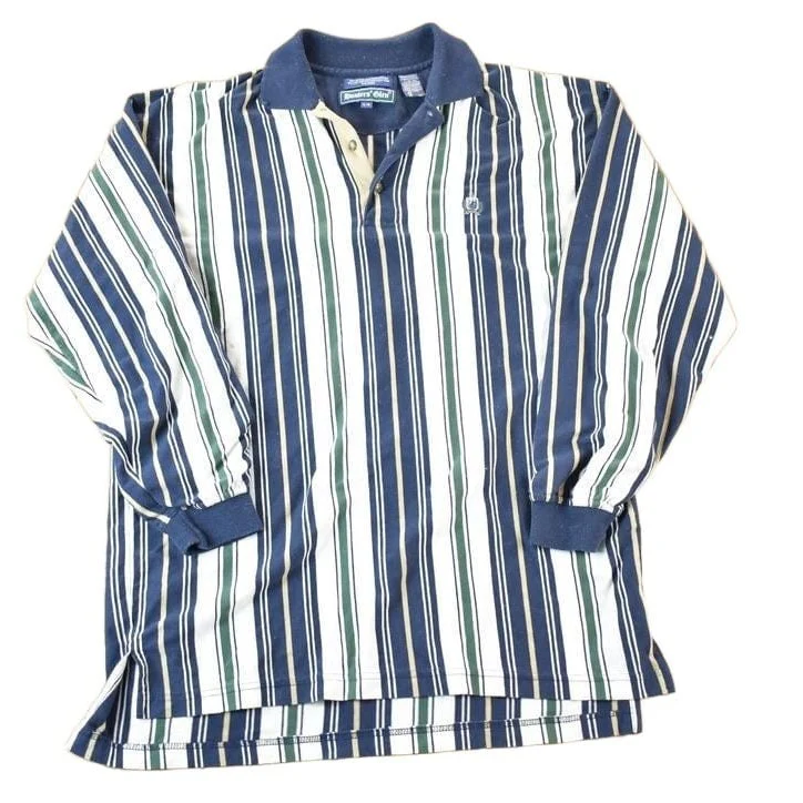 Vintage 1990s Hunters Glen Quarter Button Golf Polo Mens Medium