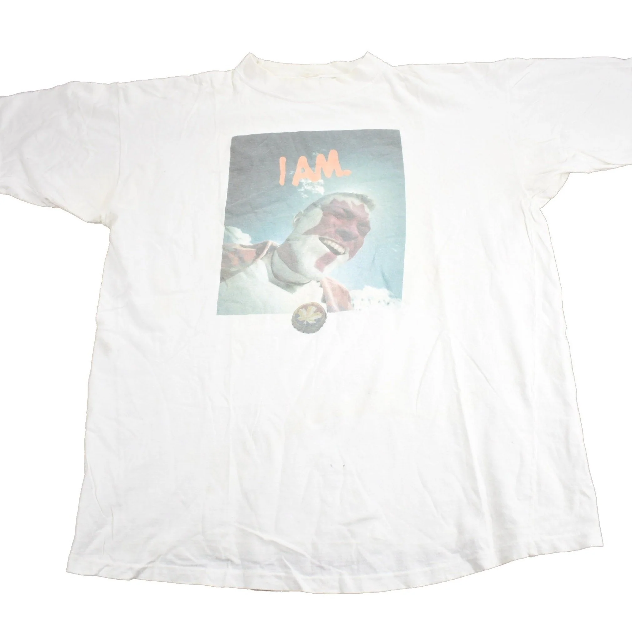 Vintage 1990s I AM Canadian Graphic T Shirt Men's XL