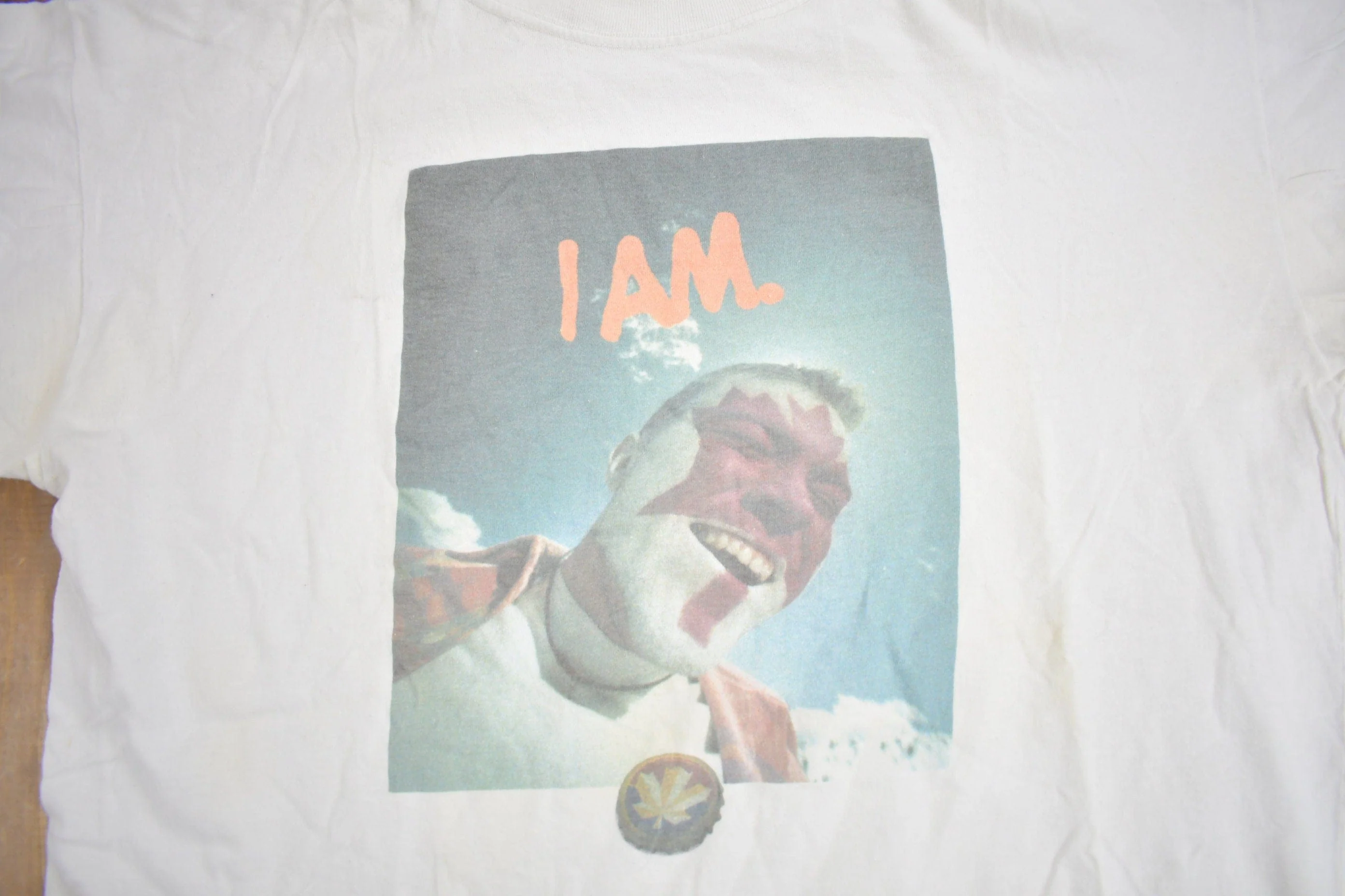 Vintage 1990s I AM Canadian Graphic T Shirt Men's XL - Image 3
