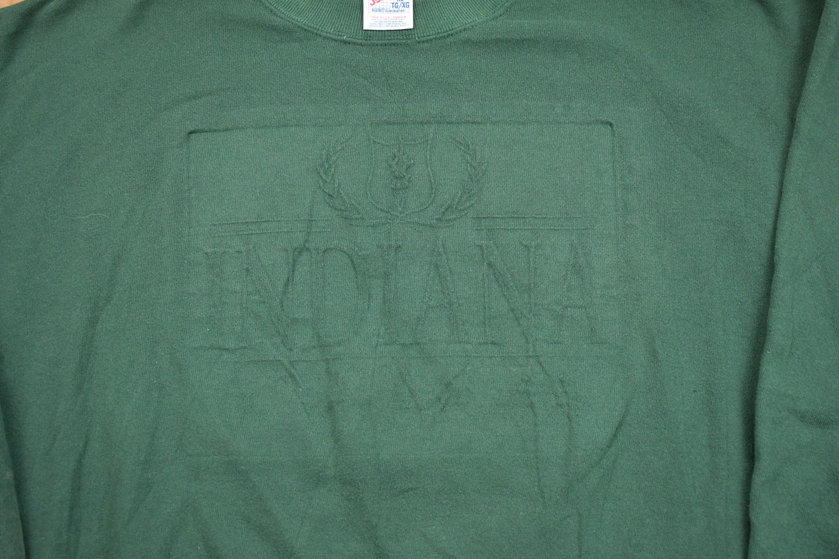 Vintage 1990s Indiana Crewneck Sweatshirt Men's XL - Image 3