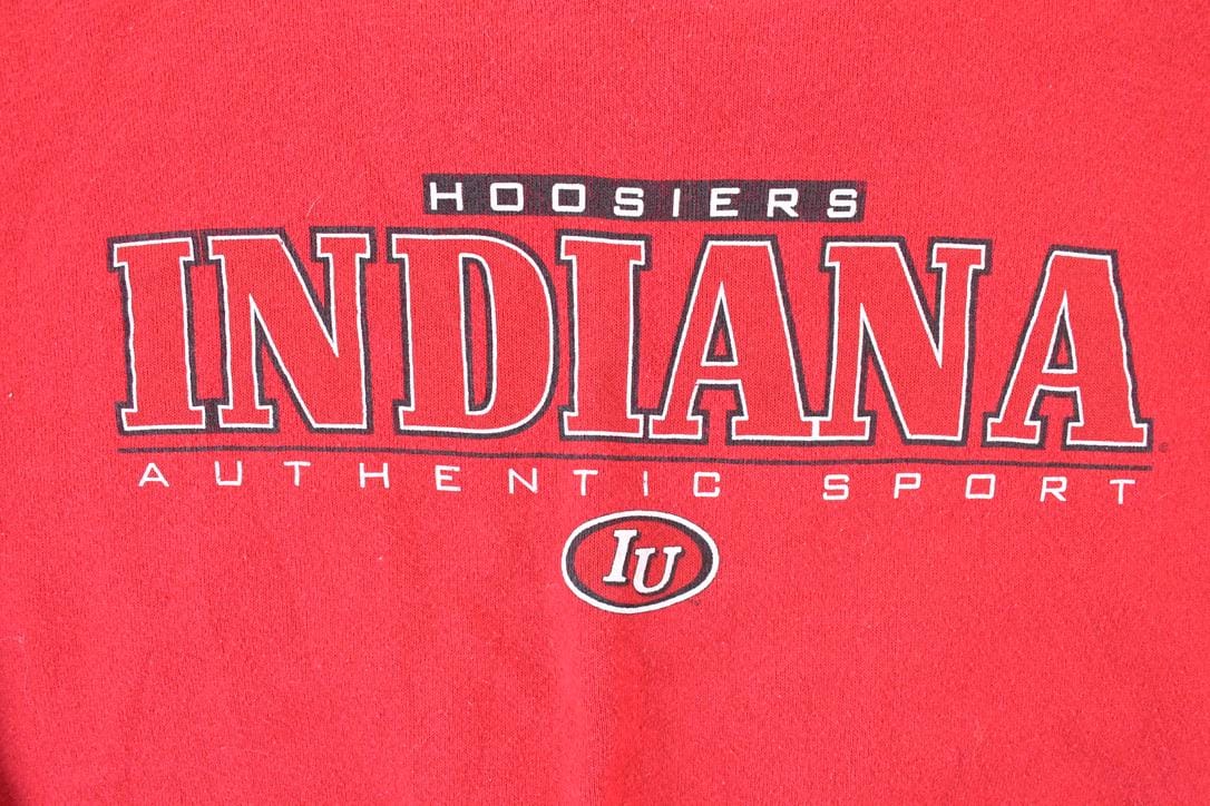 Vintage 1990s Indiana Hoosiers University Collegiate Crewneck Men's Medium - Image 4