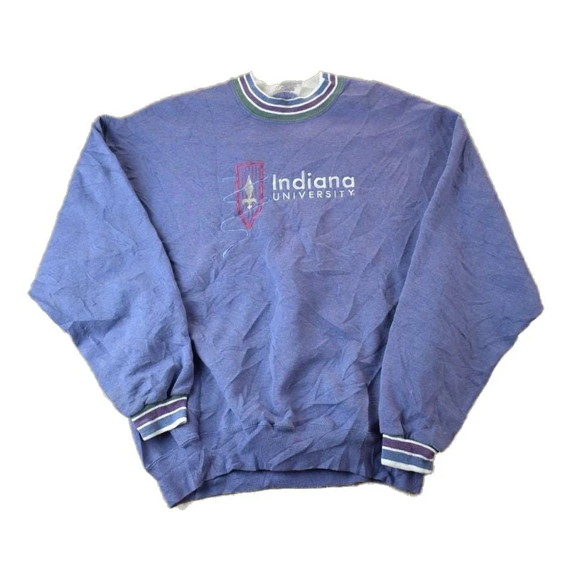 Vintage 1990s Indiana University Collegiate Crewneck Men's XL