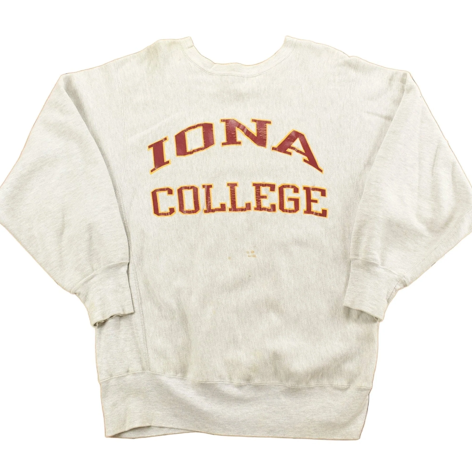 Vintage 1990s Iona College Champion Reverse Weave Crewneck Men's XL
