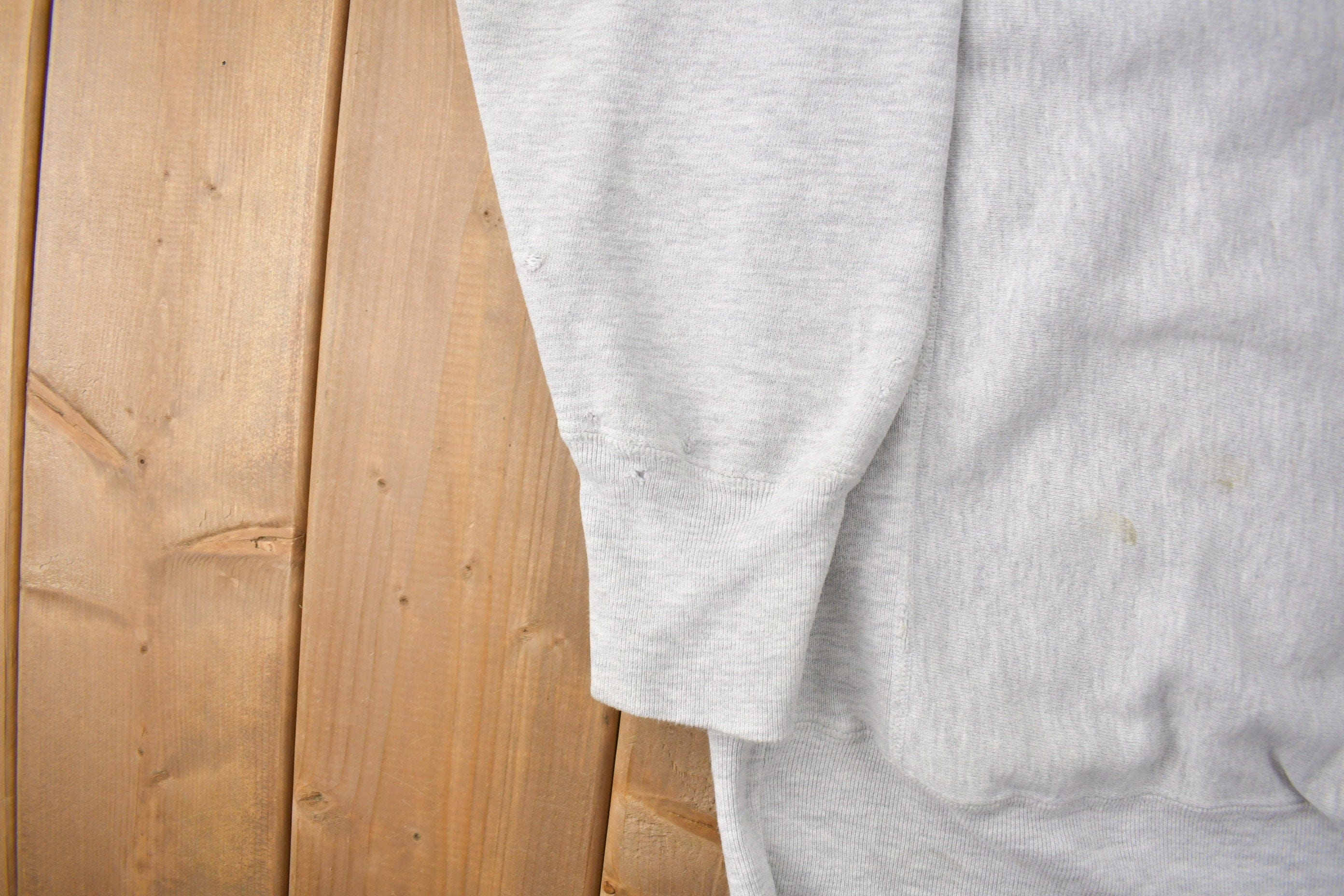 Vintage 1990s Iowa State College of Design Champion Reverse Weave Crewneck Sweatshirt Men's XL - Image 6