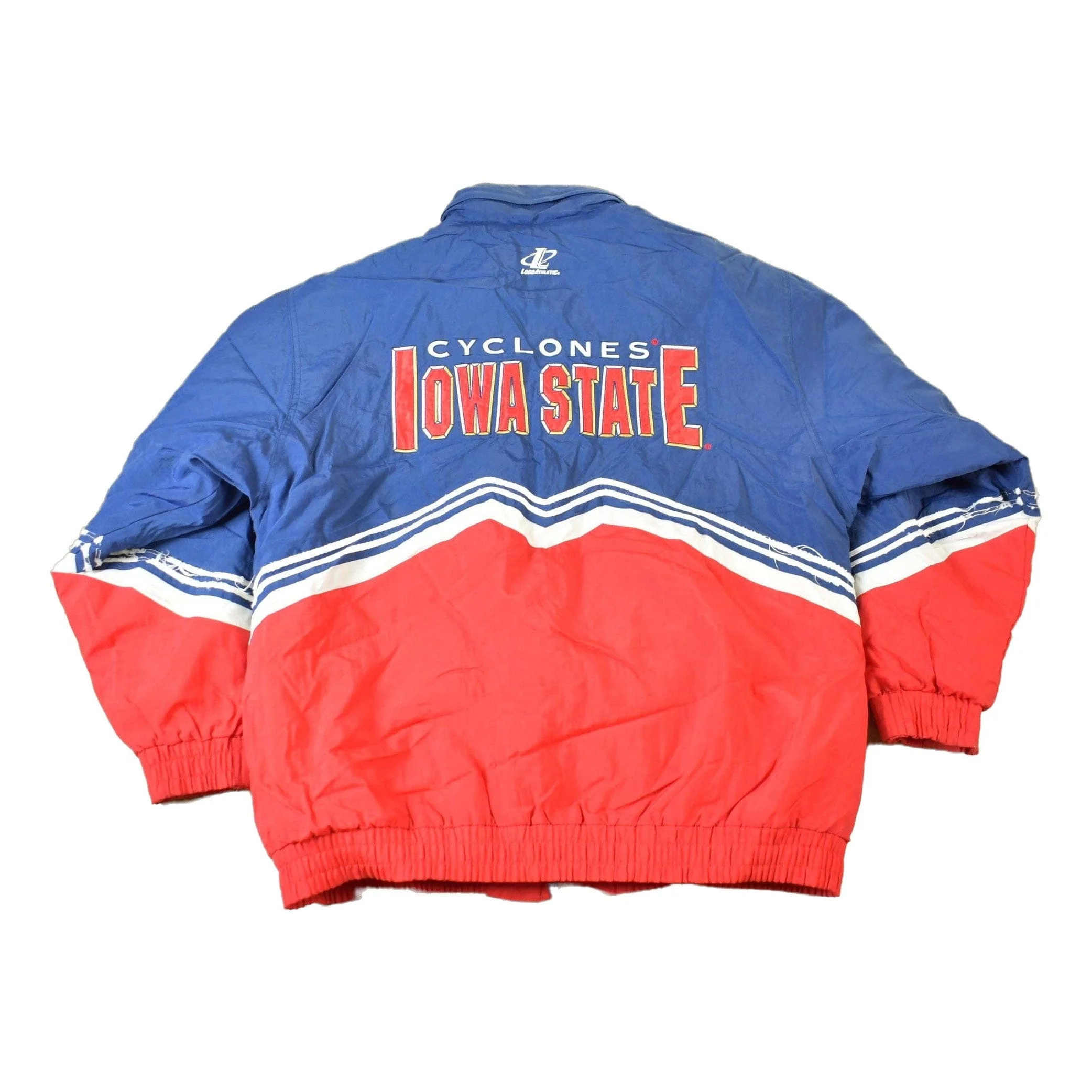Vintage 1990s Iowa State Cyclones Collegiate NCAA Jacket Men's Large - Image 2