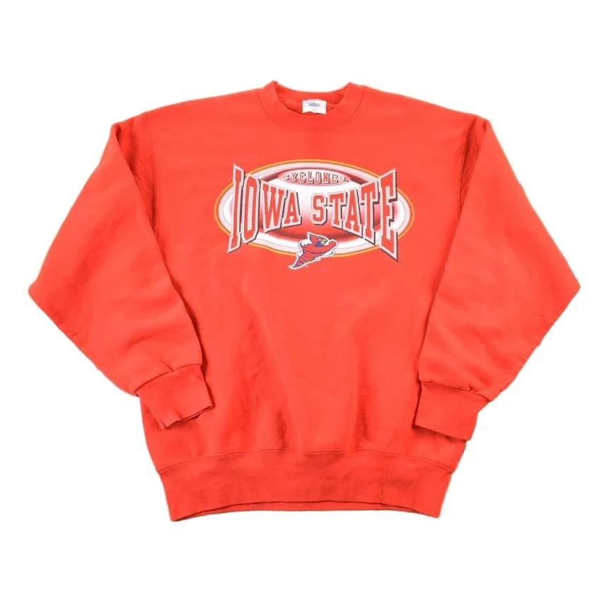 Vintage 1990s Iowa State Cyclones Pro Player University Crewneck Mens L
