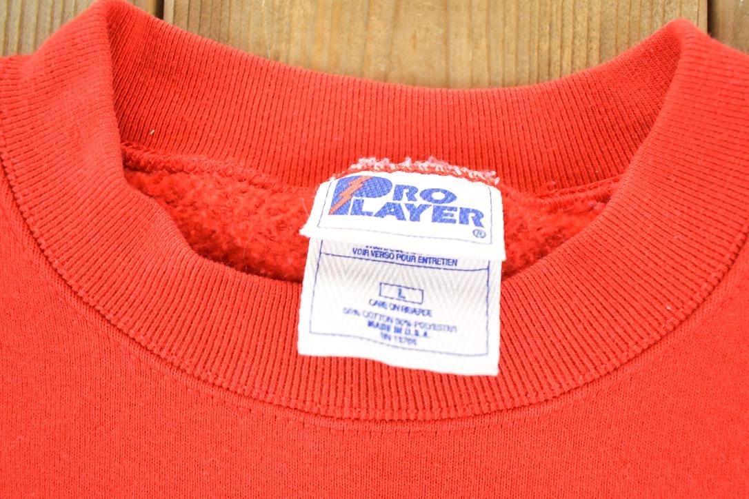 Vintage 1990s Iowa State Cyclones Pro Player University Crewneck Mens L - Image 4