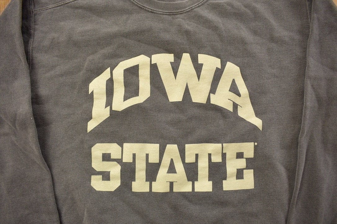 Vintage 1990s Iowa State University Collegiate Crewneck Men's Large - Image 3