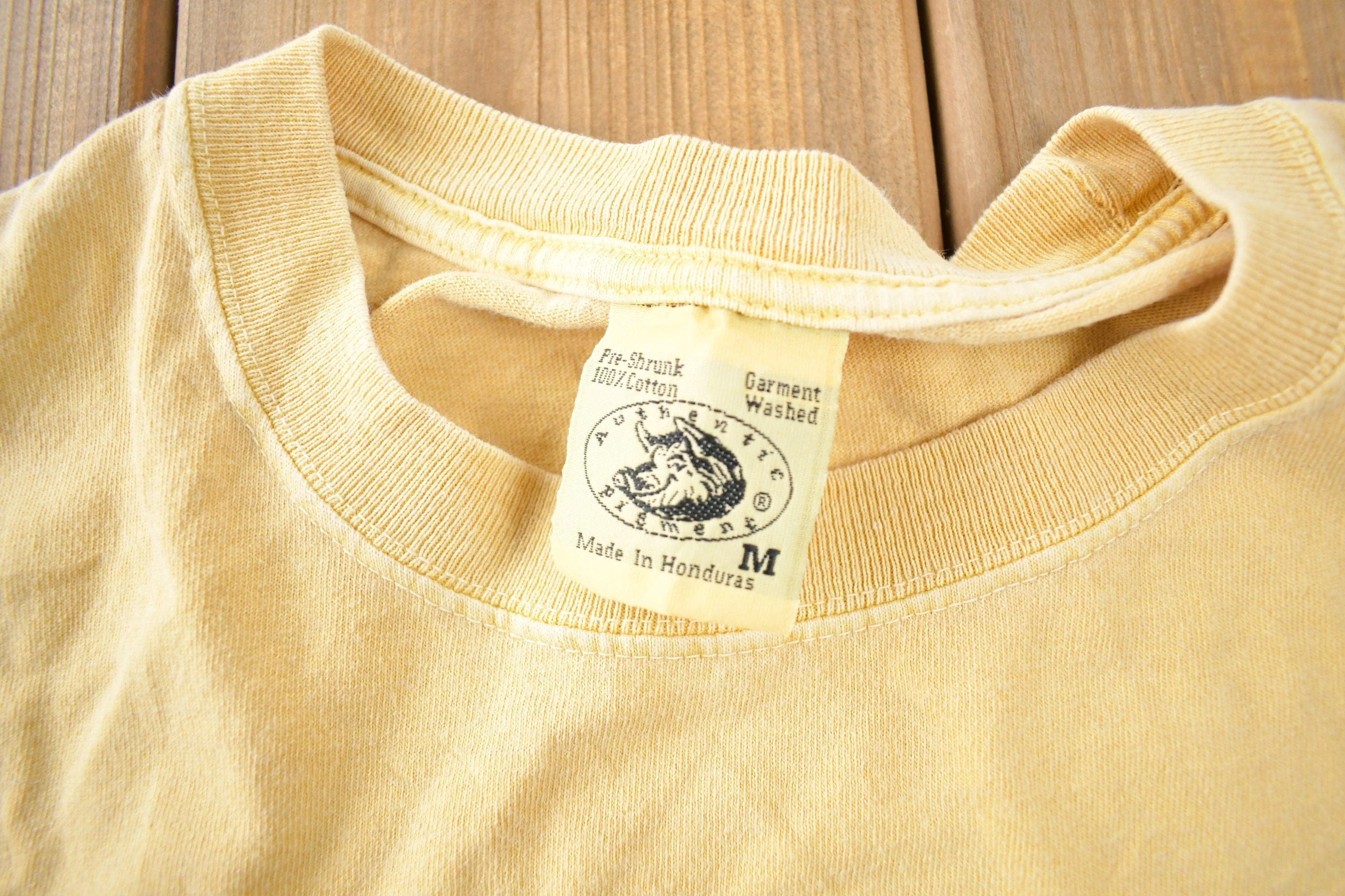 Vintage 1990s Iowa State Univsersity Collegiate Long T-Shirt Made In USA Men's M - Image 4