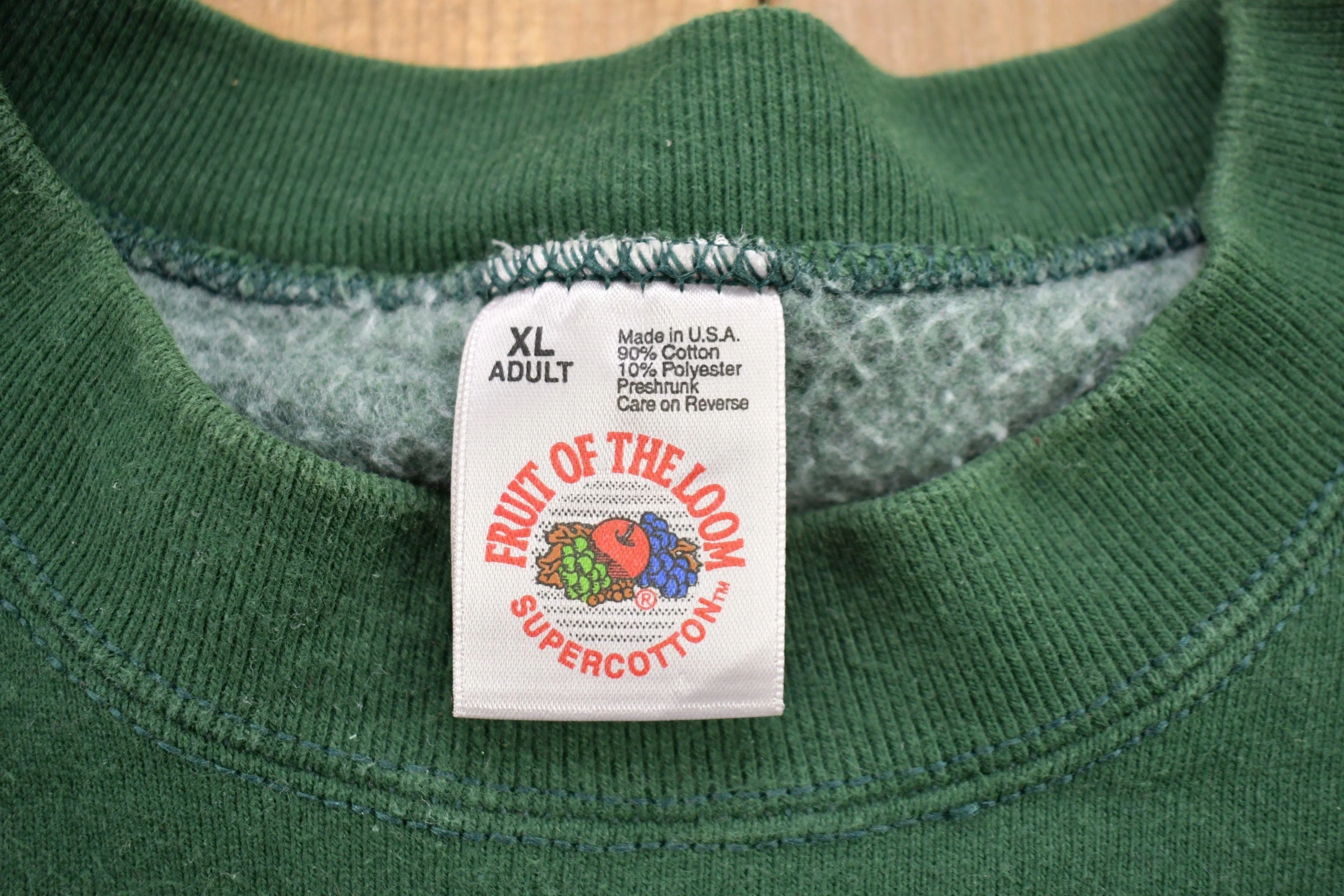 Vintage 1990s Ireland Celtic Cross Crewneck Sweatshirt Men's XL - Image 3