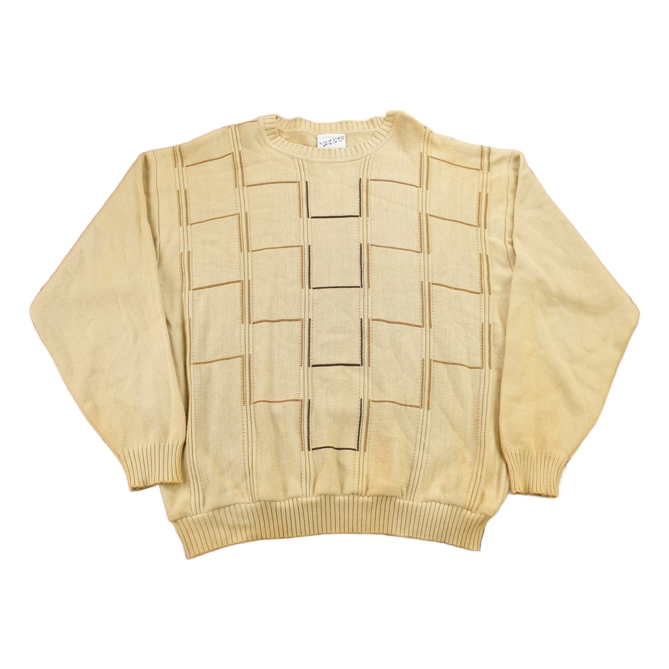 Vintage 1990s Irvine Park Knitted Crewneck Sweater Men's XL