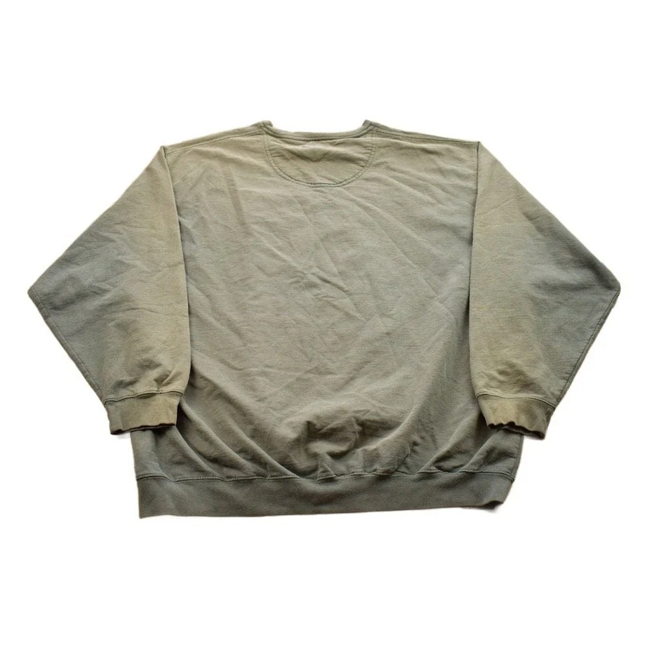 Vintage 1990s IZod Blank Crewneck Sweatshirt Men's XL - Image 2
