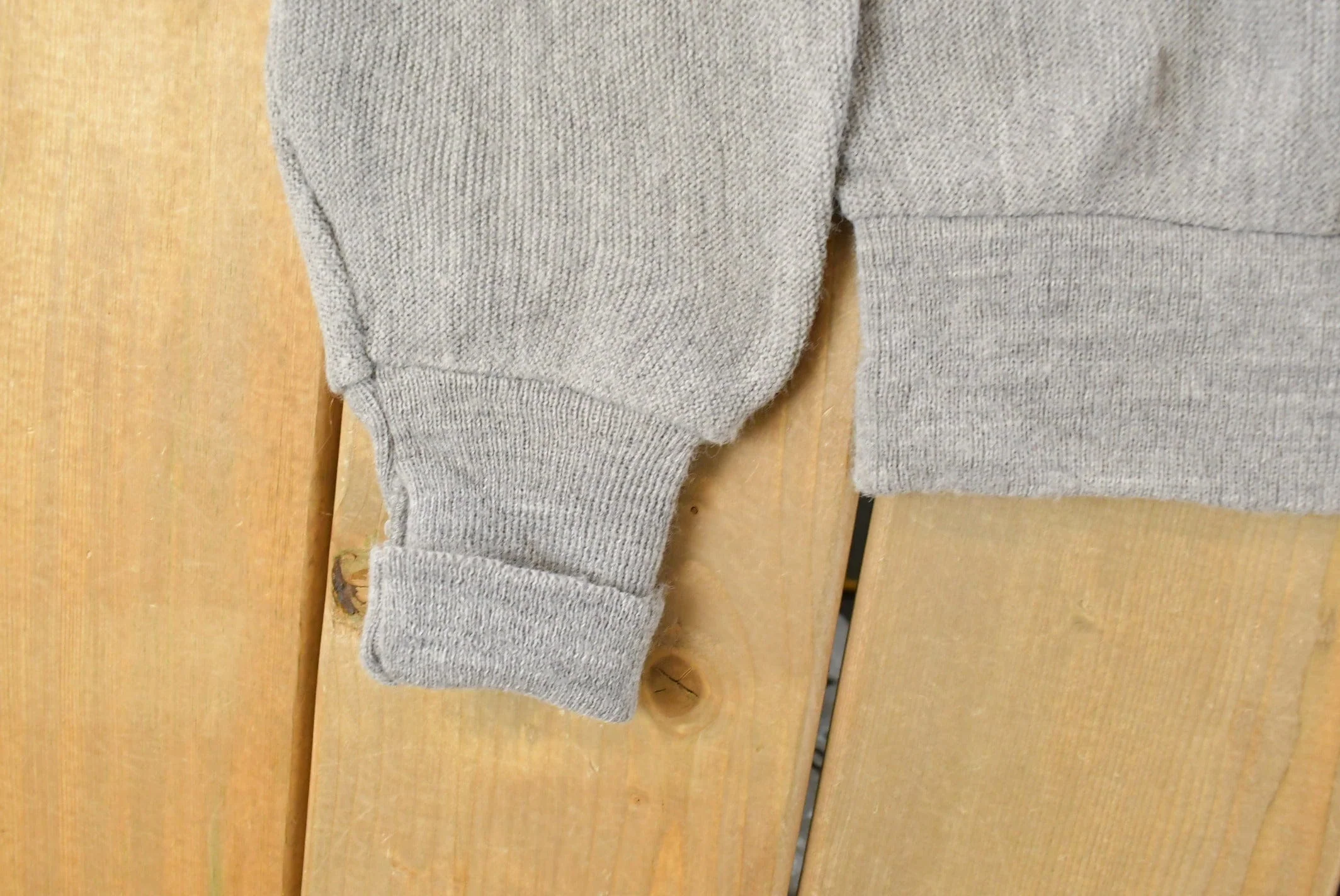 Vintage 1980s Izod Lacoste Knit Cardigan Sweater Men's Large - Image 4
