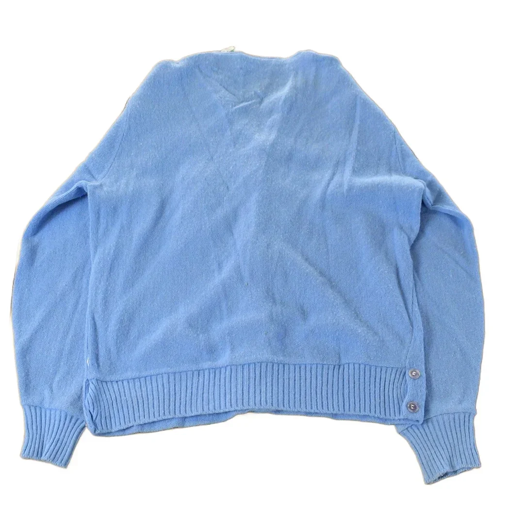 Vintage 1960s Haymaker Lacoste Knit Cardigan Sweater Women's Medium - Image 2
