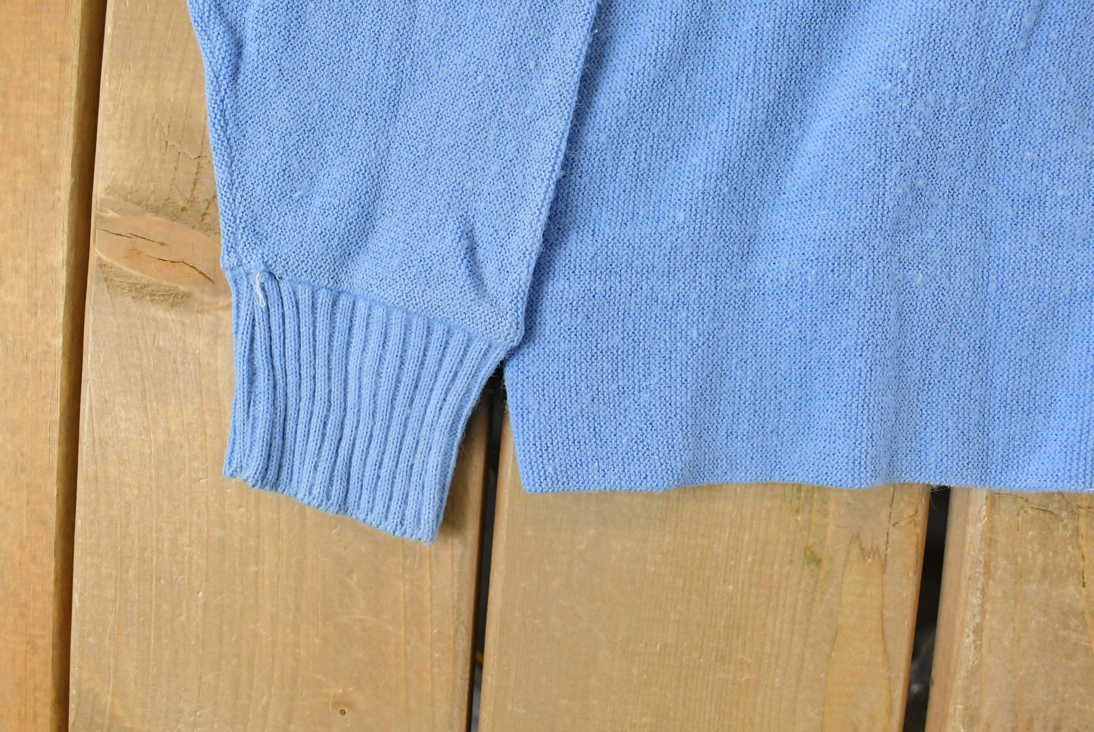 Vintage 1960s Haymaker Lacoste Knit Cardigan Sweater Women's Medium - Image 4