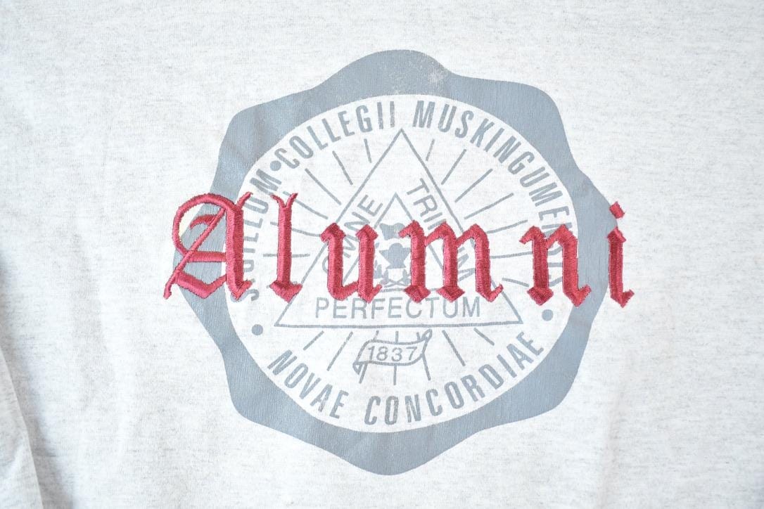 Vintage 1990s Jansport Alumni University Collegiate Long Sleeve T-Shirt Mens L - Image 3