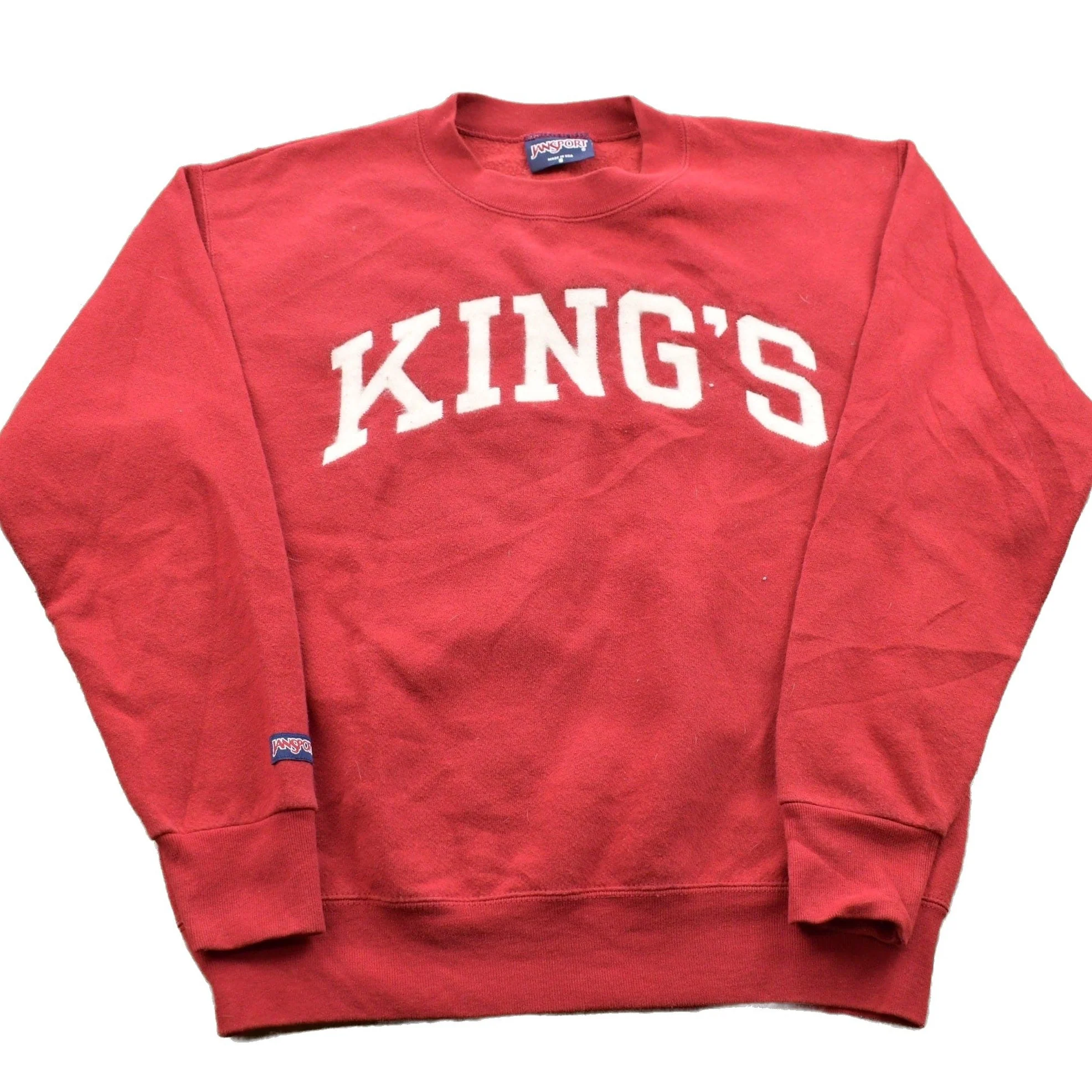 Vintage 1990s Jansport King's Crewneck Sweatshirt Men's Medium