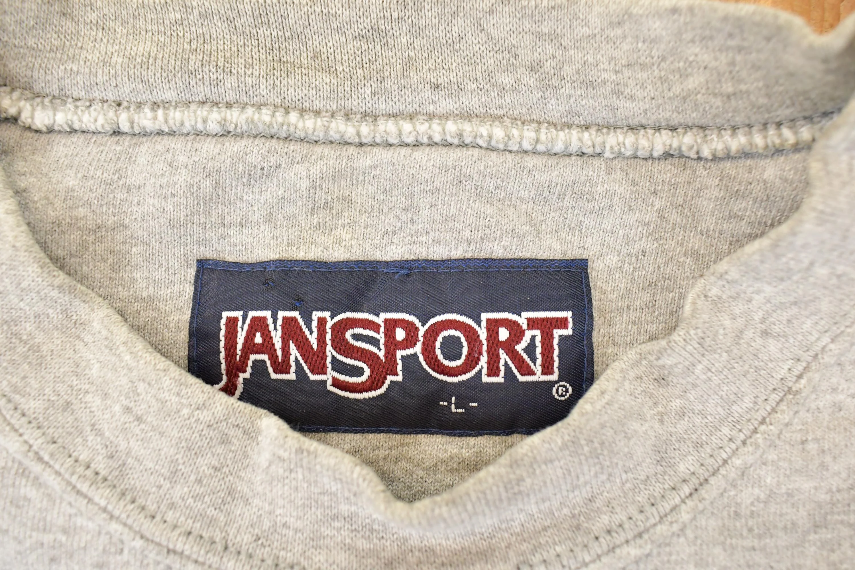 Vintage 1990s Jansport Purdue Embroidered University Crewneck Sweater Men's L - Image 5