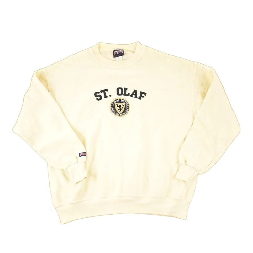 Vintage 1990s Jansport St Olaf Crewneck Sweatshirt Men's L