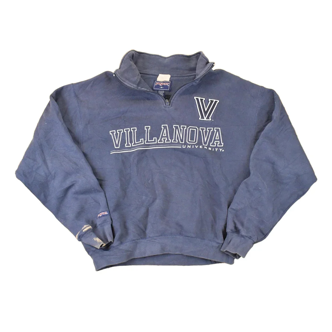 Vintage 1990s Jansport Vilanova Quarter Zip University Sweater Men's L