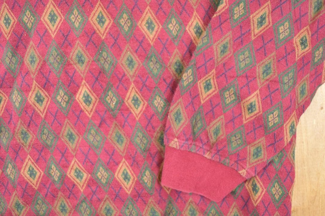 Vintage 1990s John Ashford Quarter Button Up Shirt Men's M - Image 3