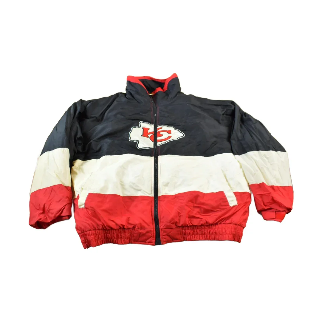 Vintage 1990s Kansas City Chiefs NFL Game Day Jacket