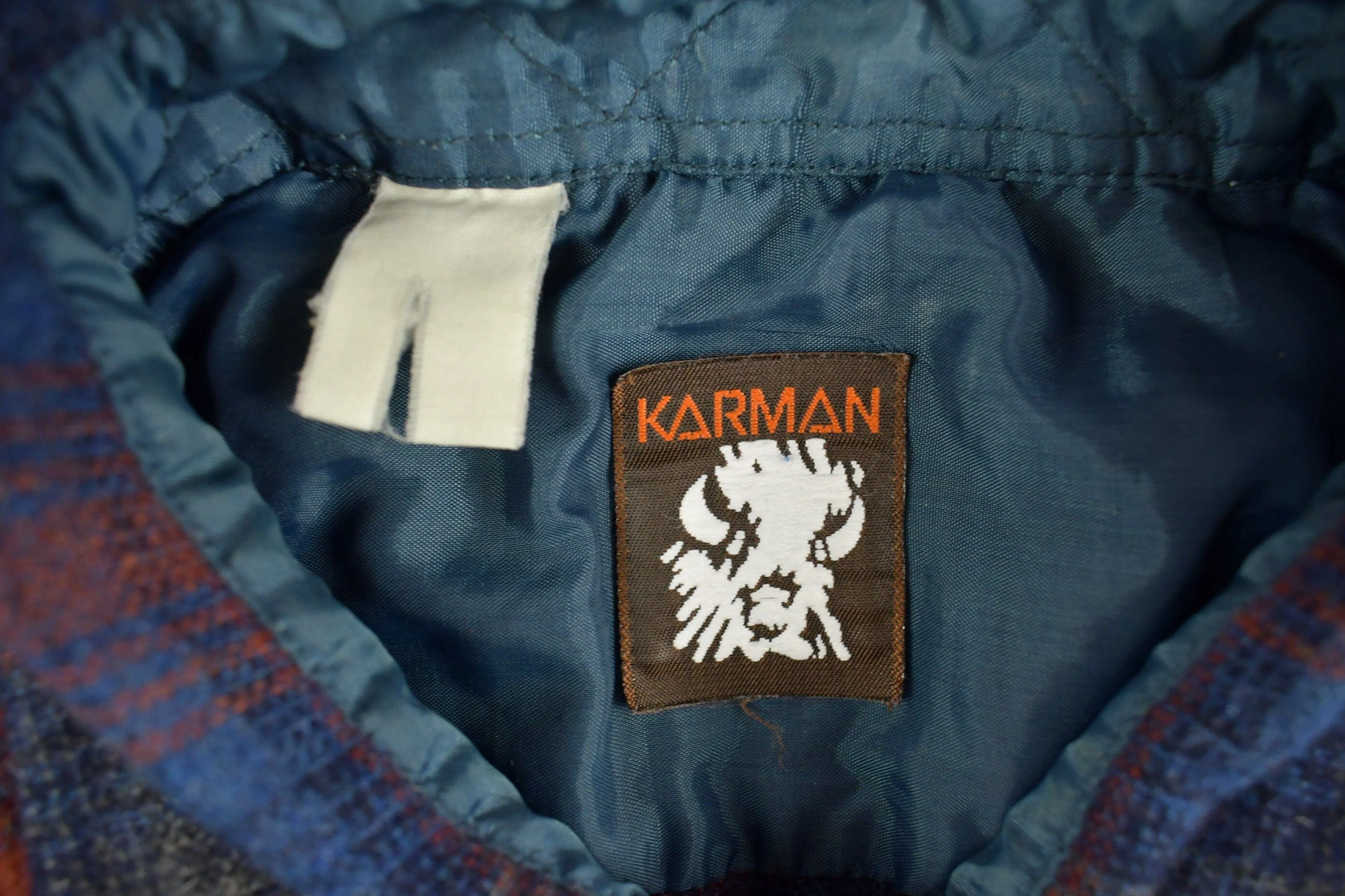 Vintage 1990s Karman Flannel Button Up Western Shirt Men's Large - Image 6