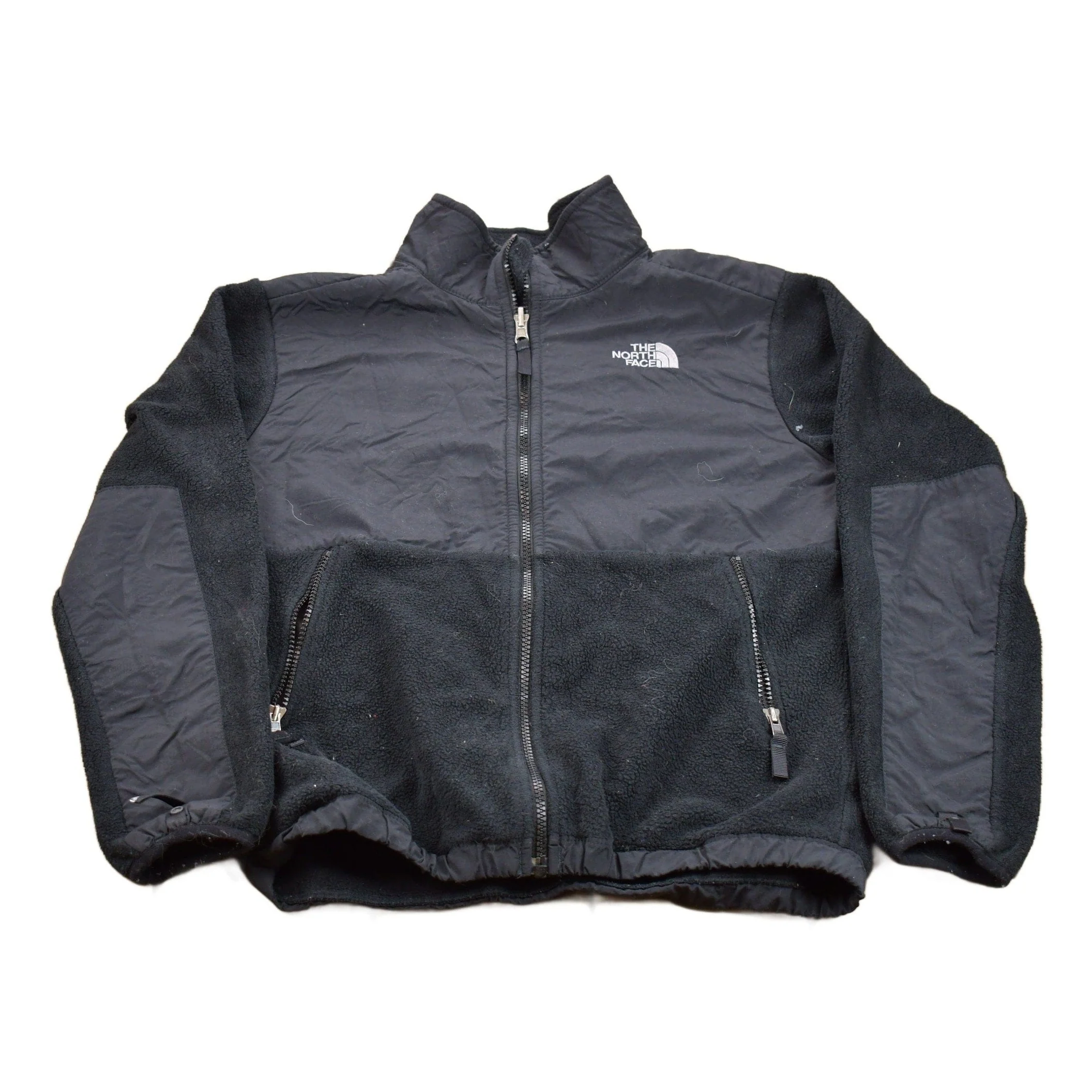 Vintage 1990s Kids The North Face Denali Full Zip Fleece Sweater Youth L