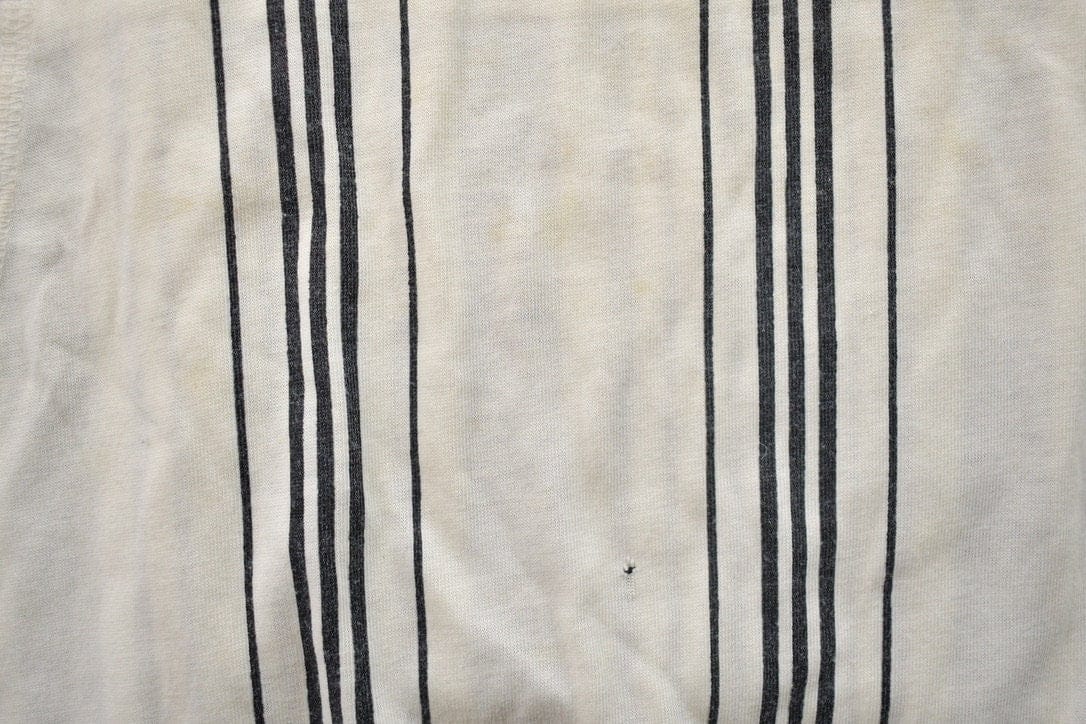 Vintage 1990s Knit Series Vertical Striped Hoodie Women's 2XL - Image 6