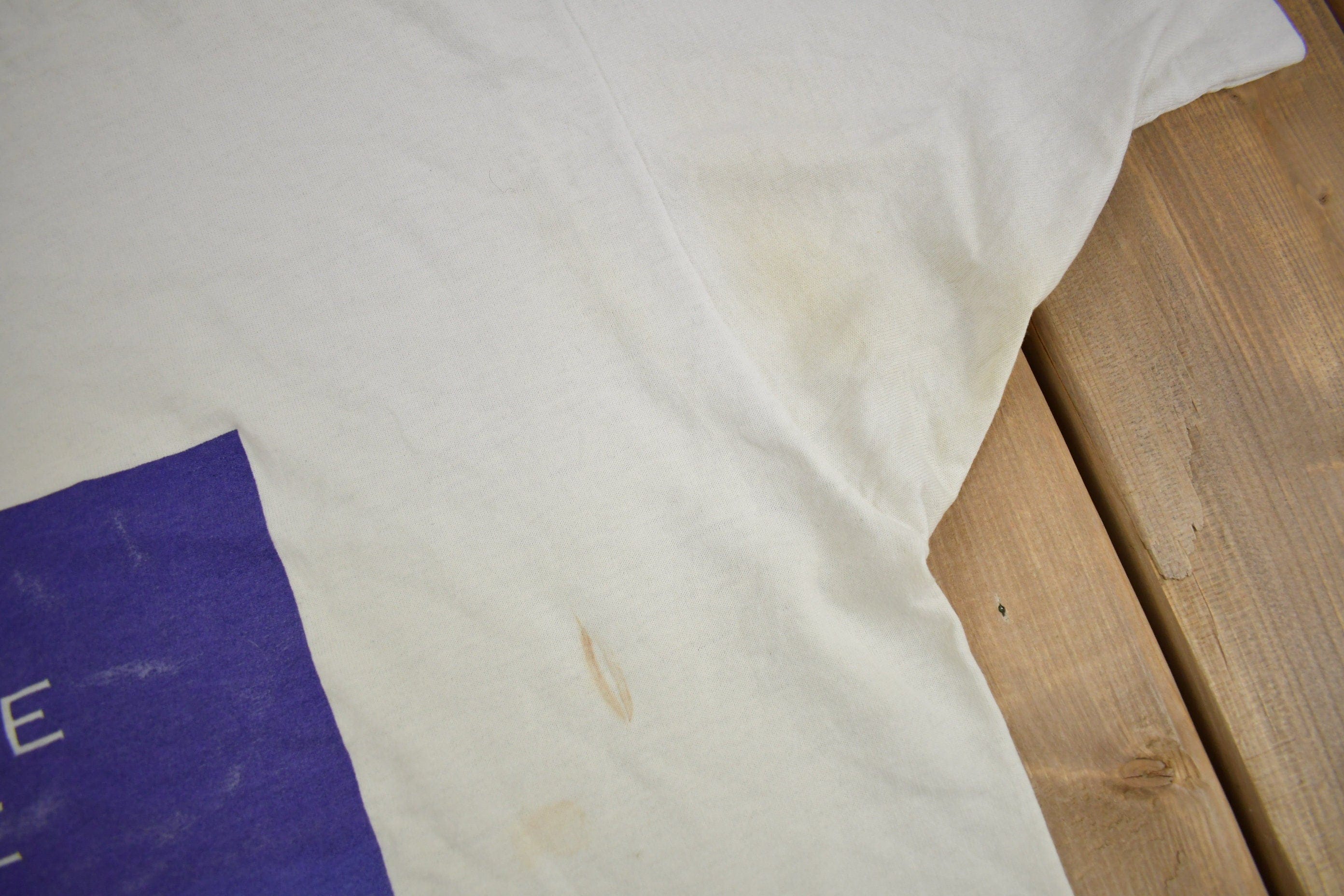 Vintage 1990s La Face Du Monde Évolue Technilab Graphic T Shirt Men's XL - Image 5