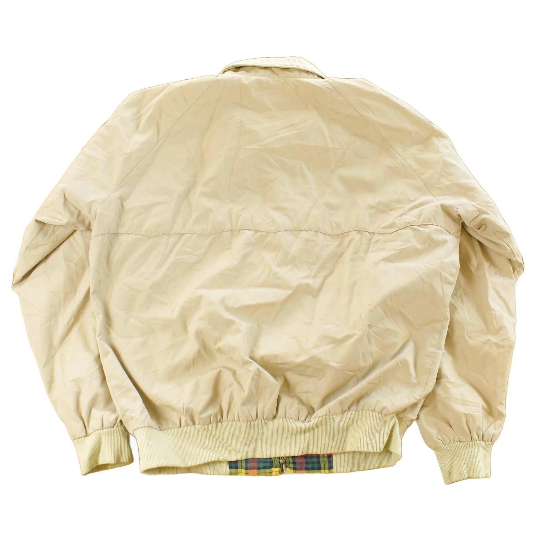 Vintage 1990s Lacoste Izod Full Zip Windbreaker Jacket Men's Large - Image 2