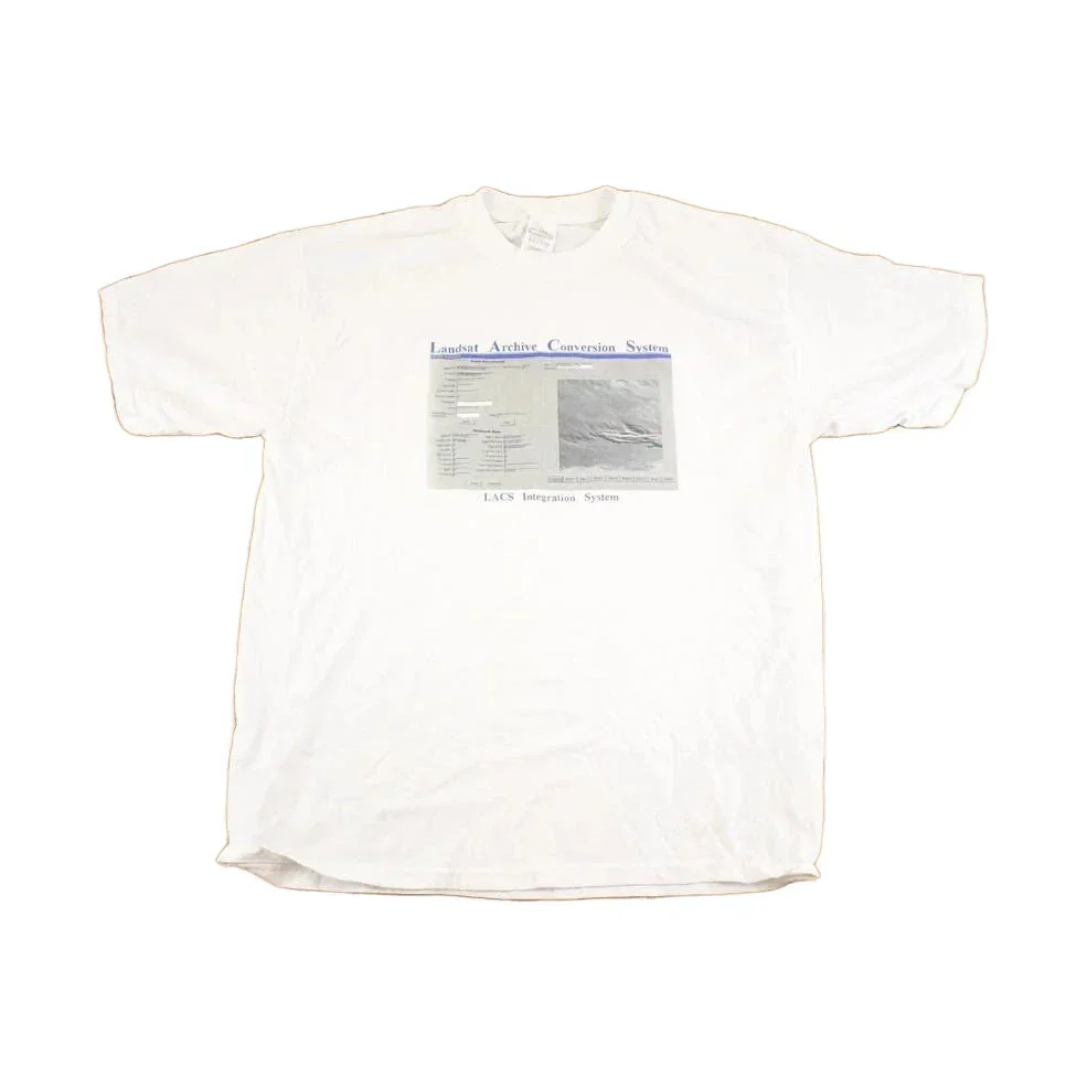 Vintage 1990's Lacs Development Souvenir Computer T-Shirt Men's L