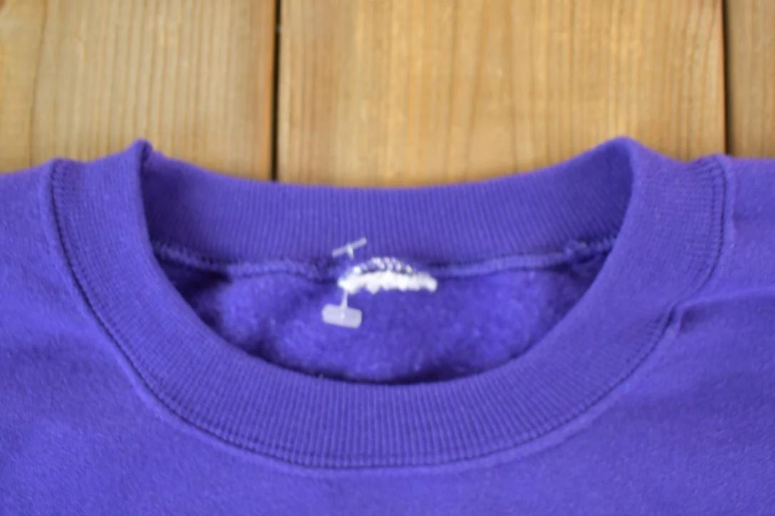 Vintage 1990s Lady Snowman Outdoorsman Crewneck Sweatshirt Men's XL - Image 3