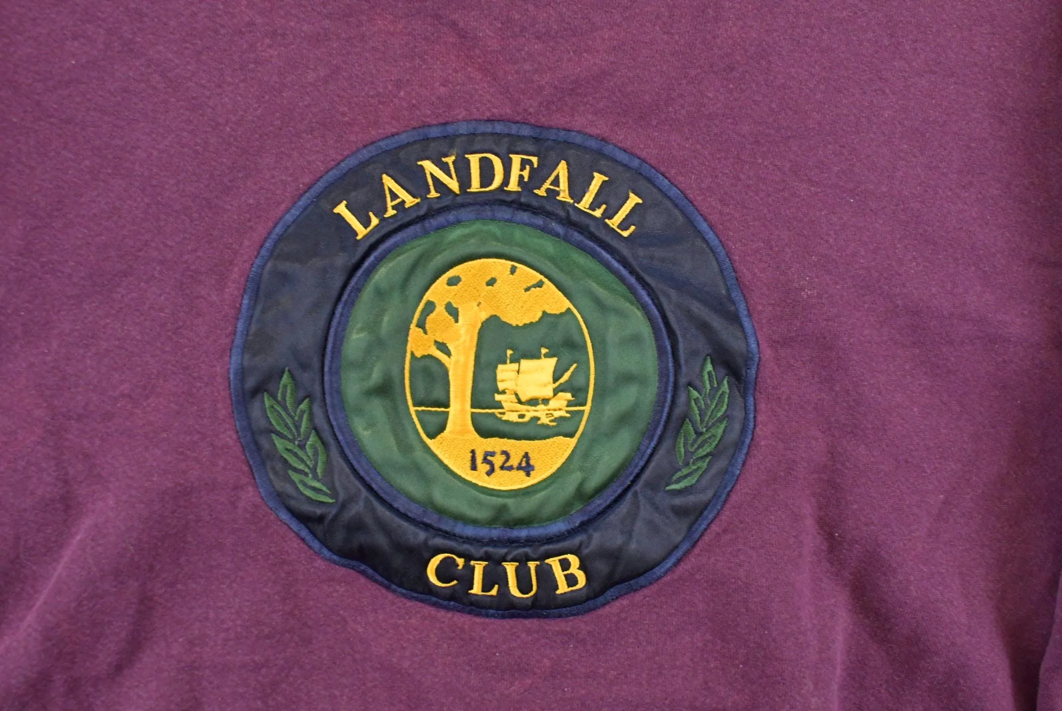 Vintage 1990s Landfall Country Club Golf Crewneck Sweatshirt Mens XL - Image 3