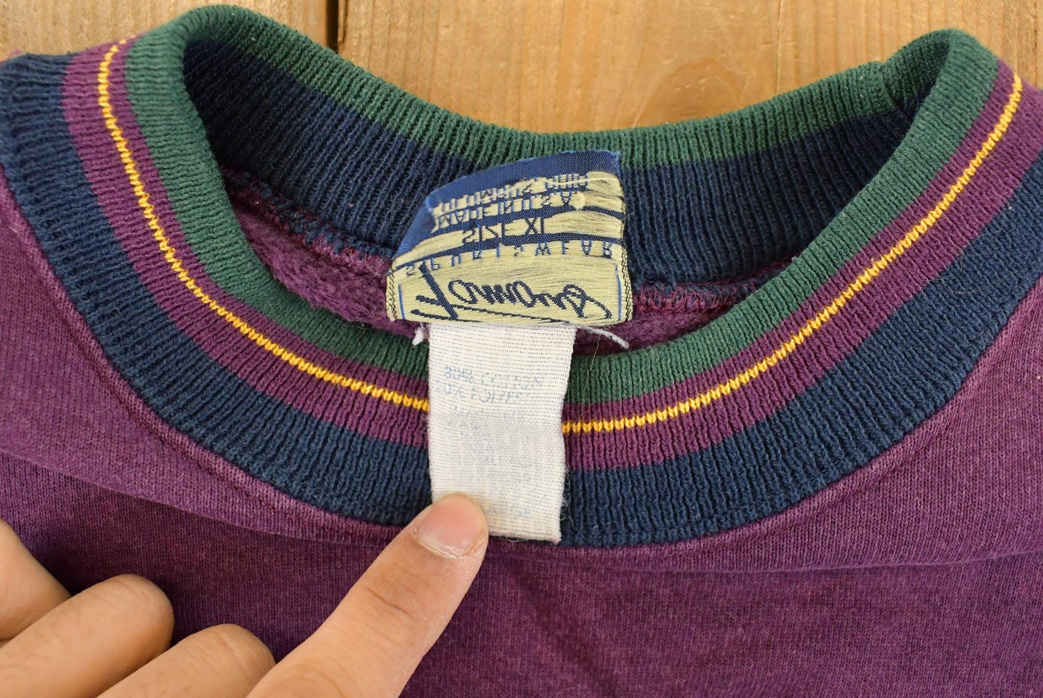 Vintage 1990s Landfall Country Club Golf Crewneck Sweatshirt Mens XL - Image 7