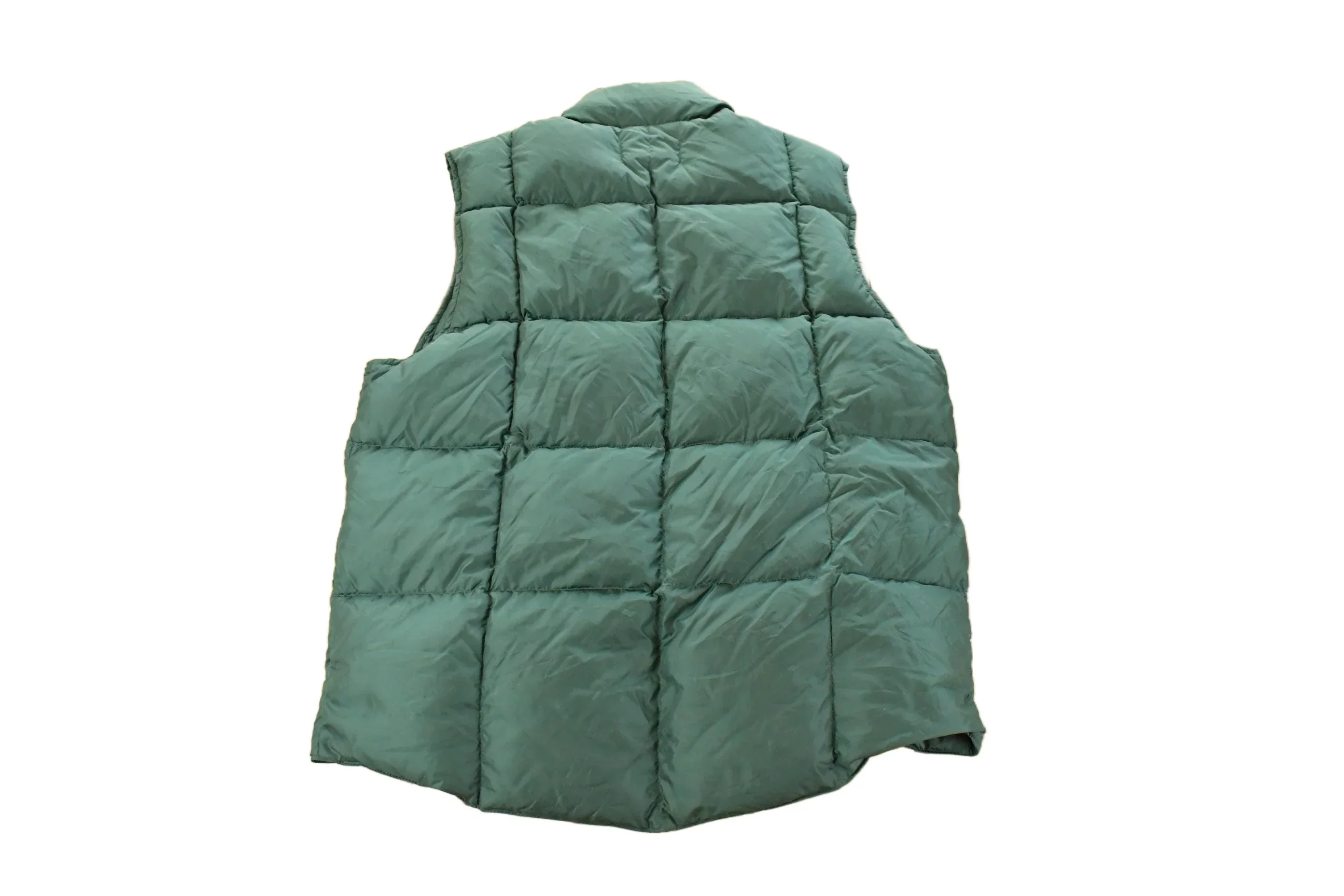 Vintage 1990s Lands' End Down Puffer Vest Jacket Women's M - Image 2
