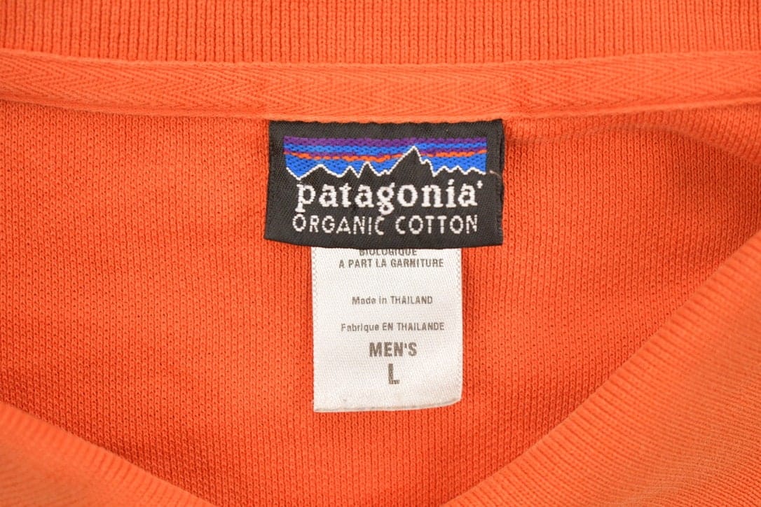Vintage 1990s Langara Island Lodge Patagonia Polo Shirt Men's Large - Image 7