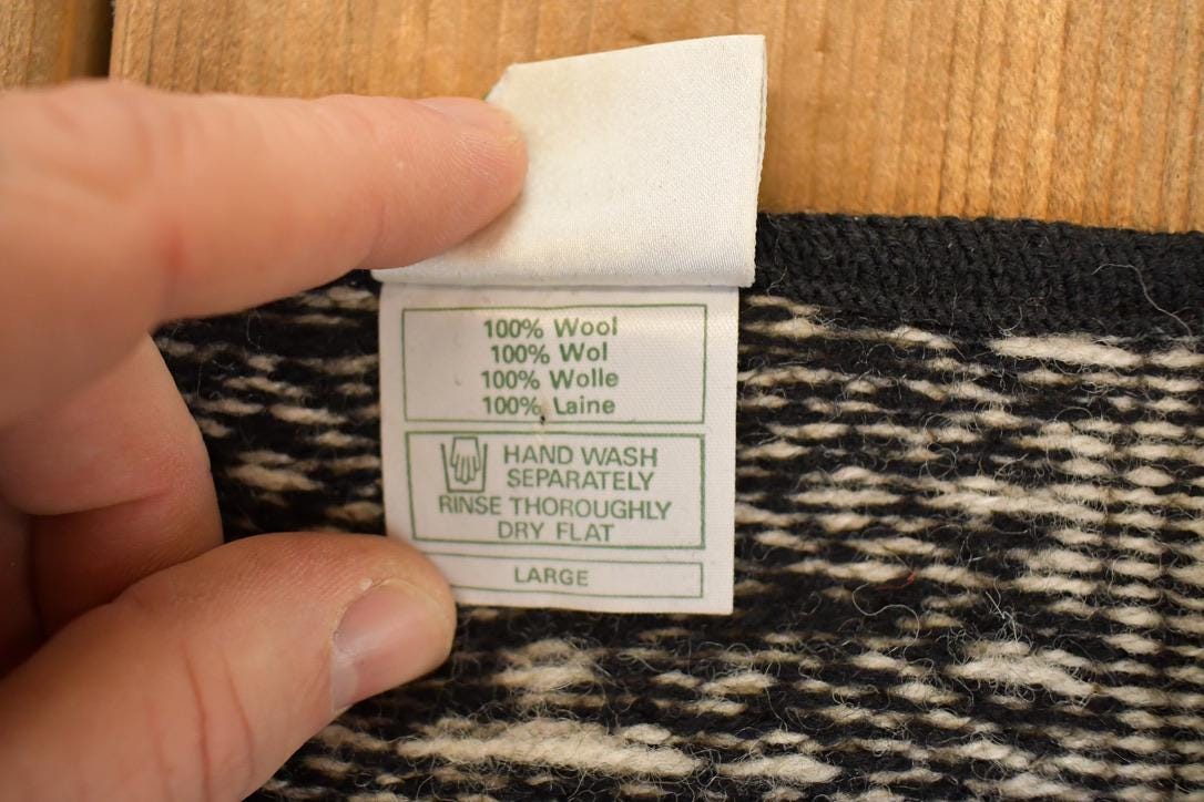 Vintage 1990s Laura Ashley Wool Knit Cardigan Sweater Women's S - Image 4