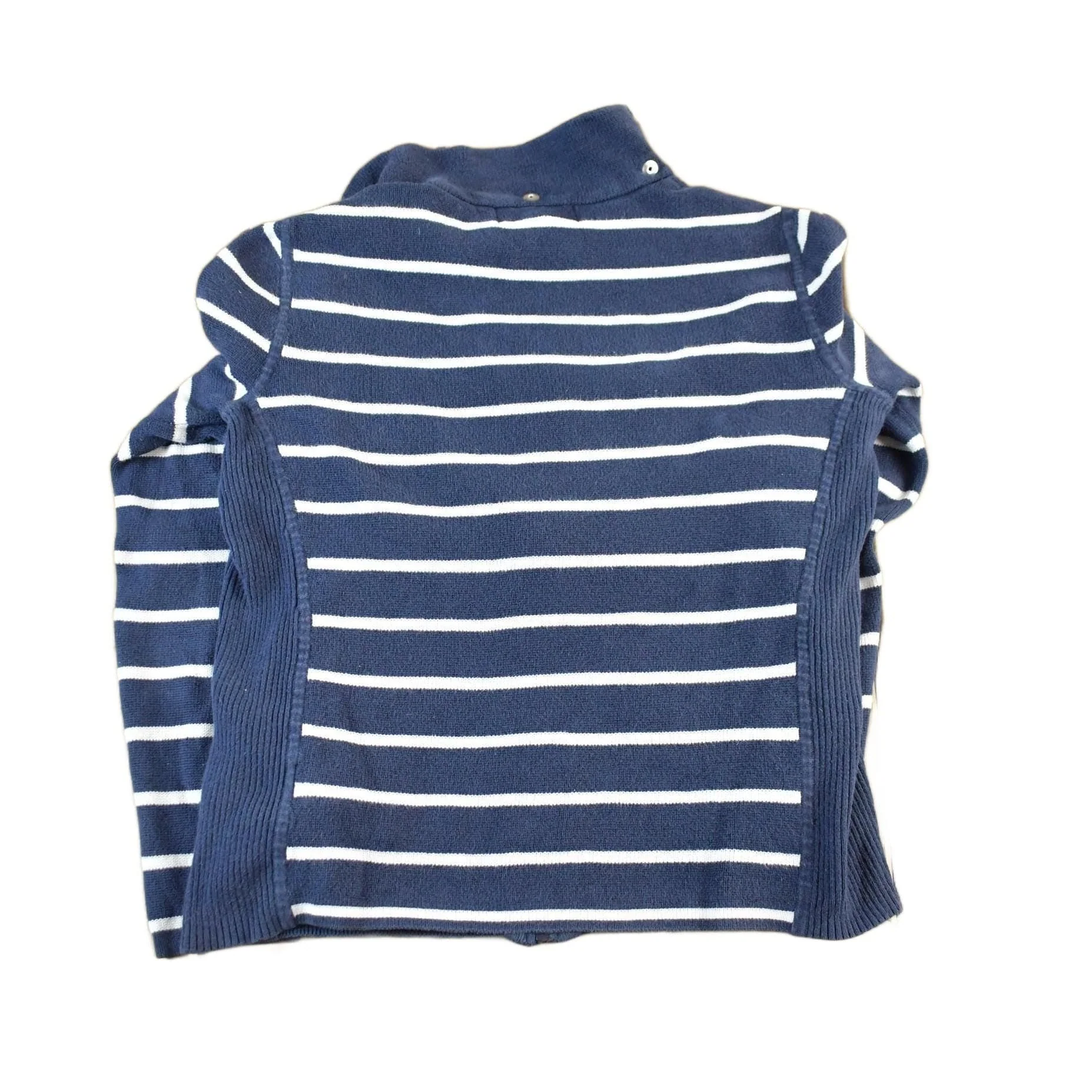 Vintage 1990s Lauren Ralph Lauren Active Knit Full Zip Sweater Women's Small - Image 2