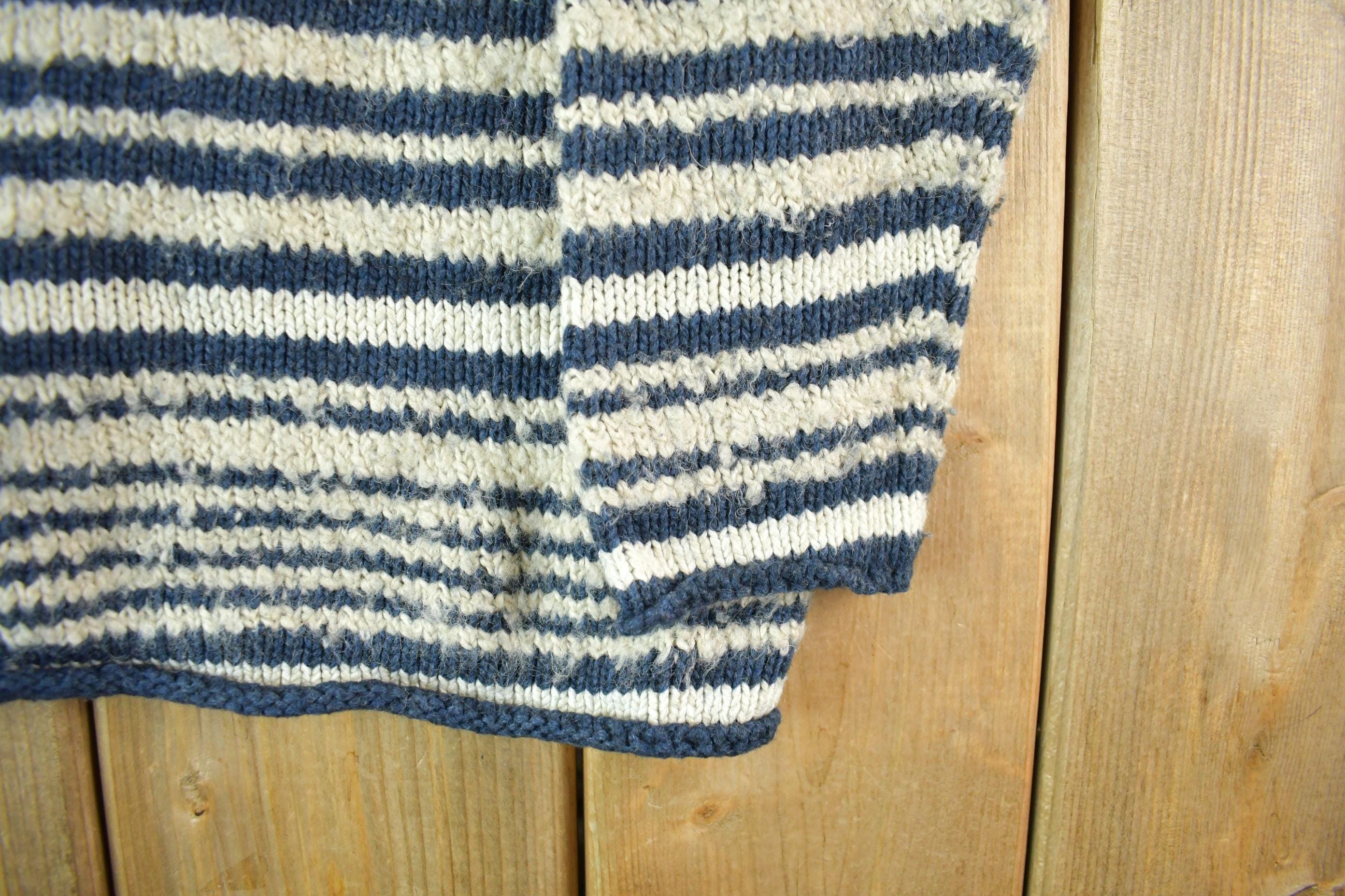 Vintage 1990s Lauren Ralph Lauren Knit Crewneck Sweater Women's S-M - Image 3