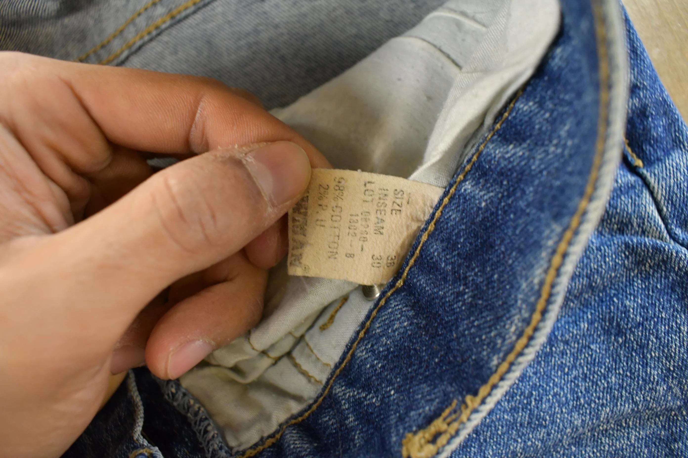 Vintage 1990s Lawman Denim Jeans Men's 33 x 30 - Image 5