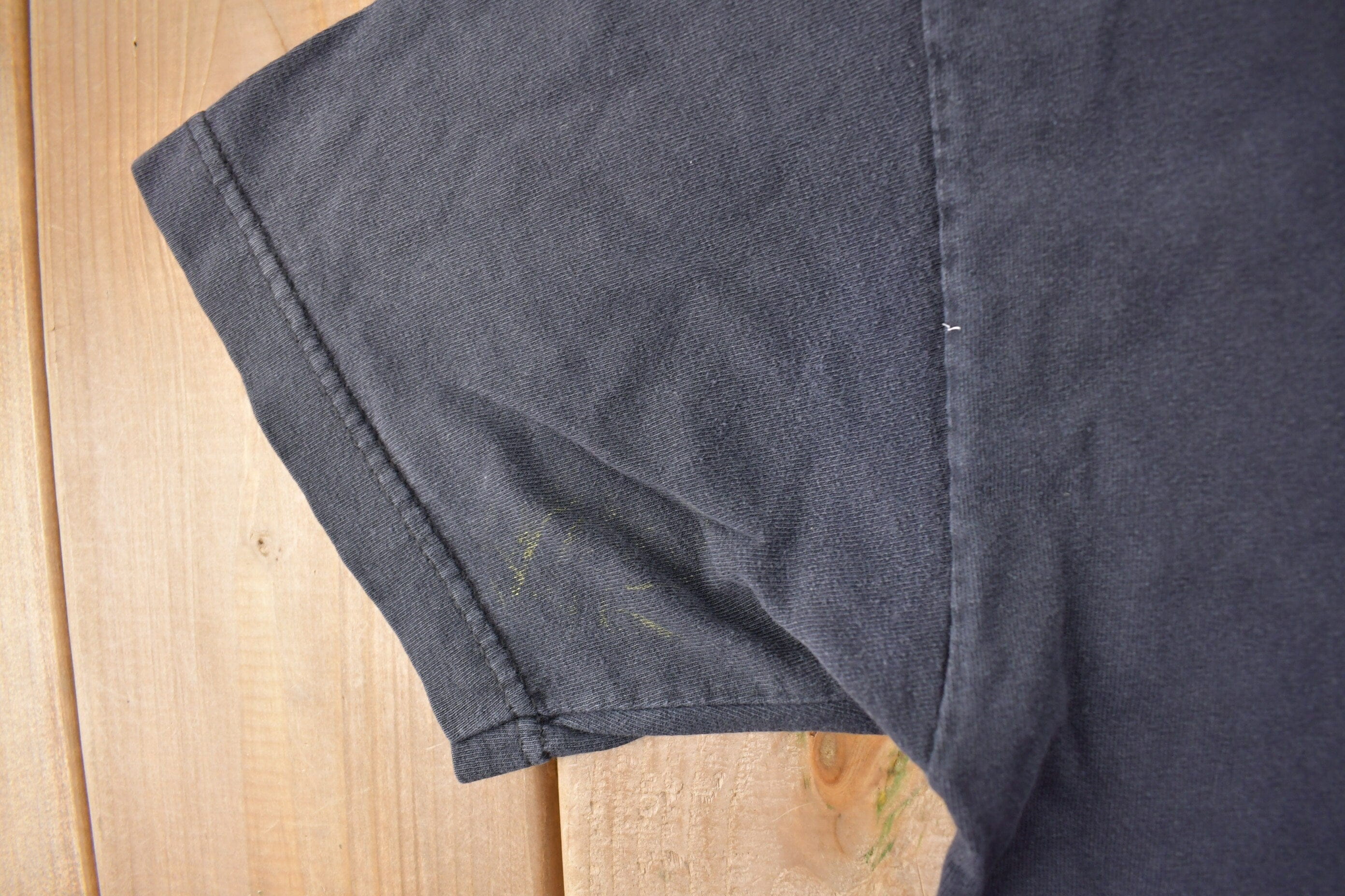 Vintage 1990s Led Zeppelin Zoso Graphic Artimonde Band Tee Made in USA Size M - Image 5