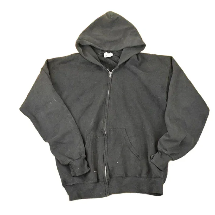 Vintage 1990s Lee Blank Hoodie Sweatshirt Men's L