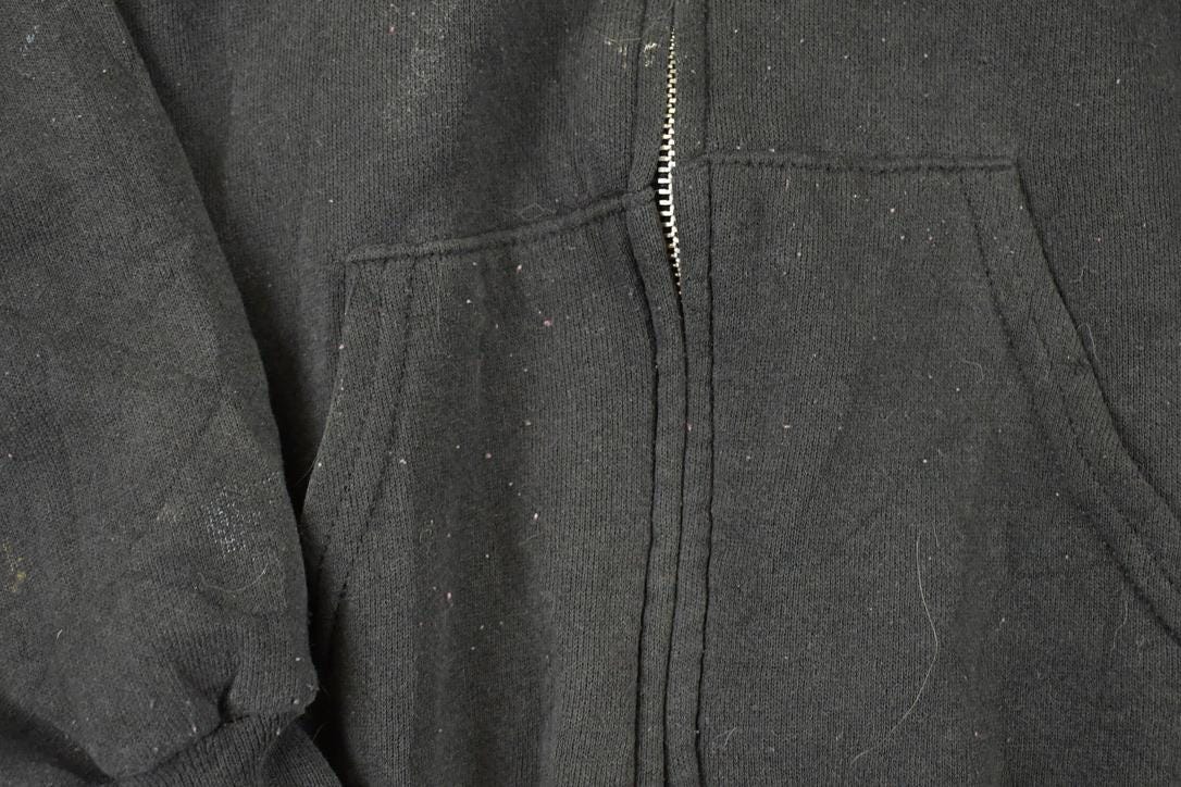 Vintage 1990s Lee Blank Hoodie Sweatshirt Men's L - Image 4