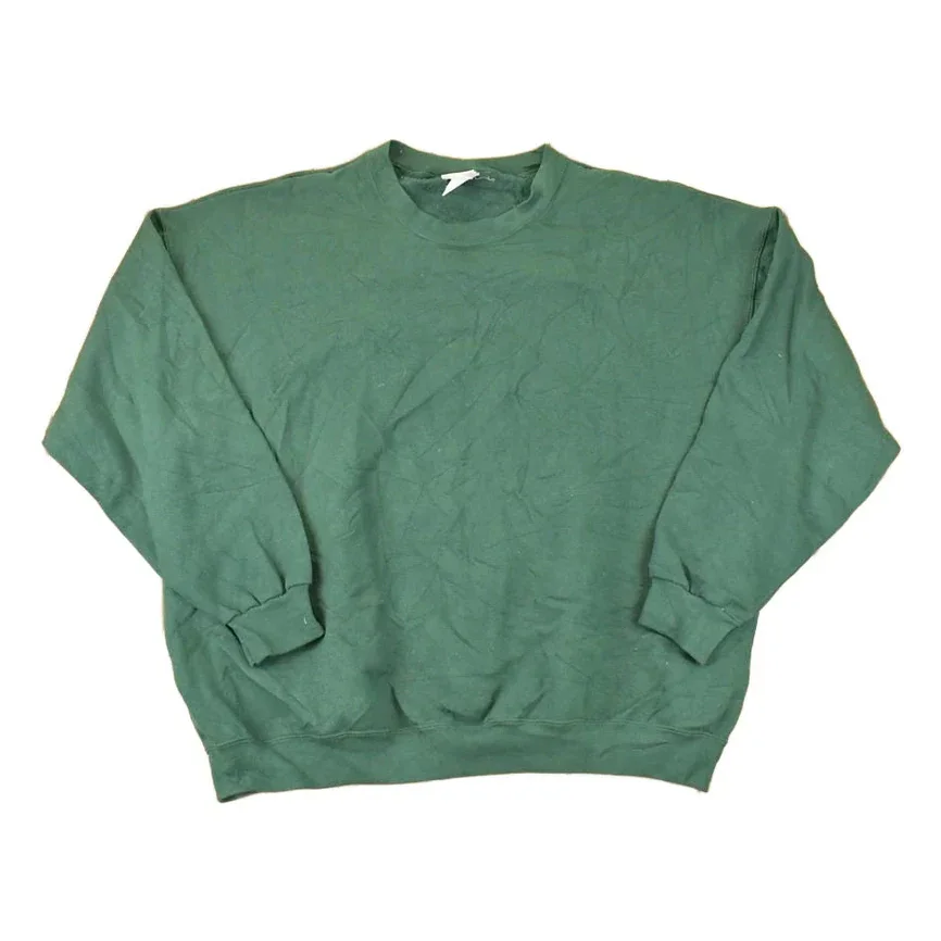 Vintage 1990s Lee Heavyweight Blank Crewneck Sweatshirt Men's XL